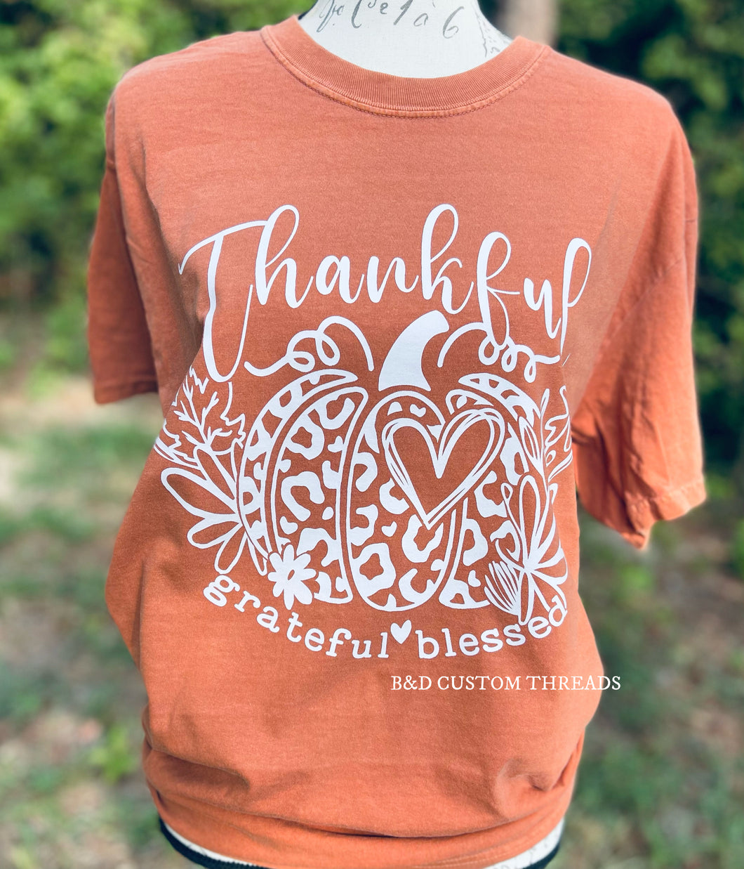 Thankful grateful blessed