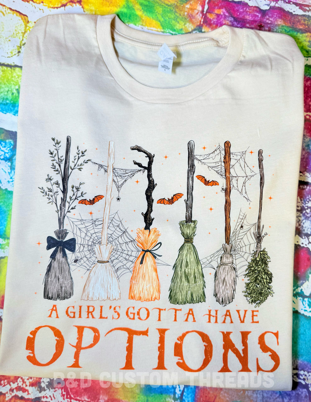 A girls gotta have options