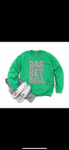 Load image into Gallery viewer, Youth- basketball shimmer - sweatshirt