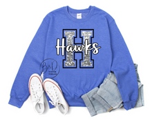 Load image into Gallery viewer, Hawkins Hawks - sweatshirt