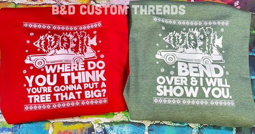 Christmas vacation - sweatshirt & tees