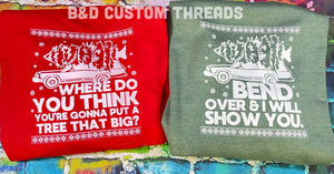 Christmas vacation - sweatshirt & tees