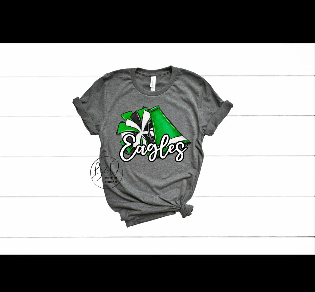 Cheer-eagles green
