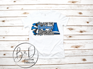 All for the bulldogs (blue)