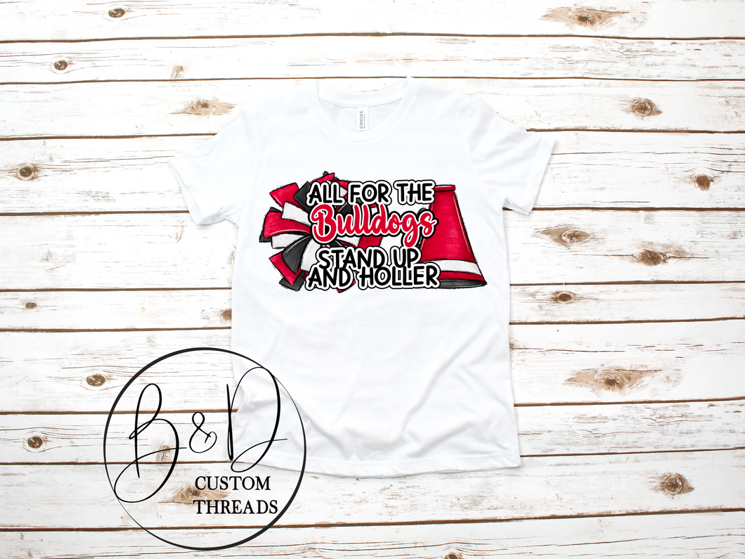 All for the bulldogs (red)