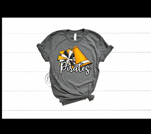 Cheer- pirates - yellow gold