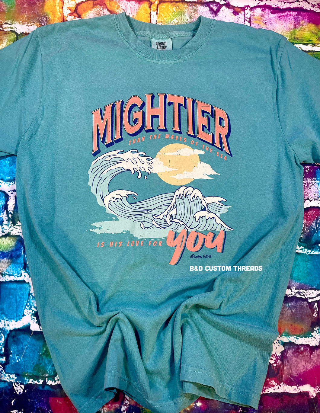 Mightier than the waves of the sea