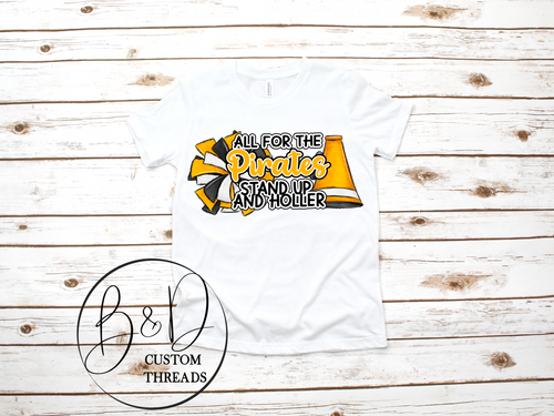 All for the pirates (yellow gold)