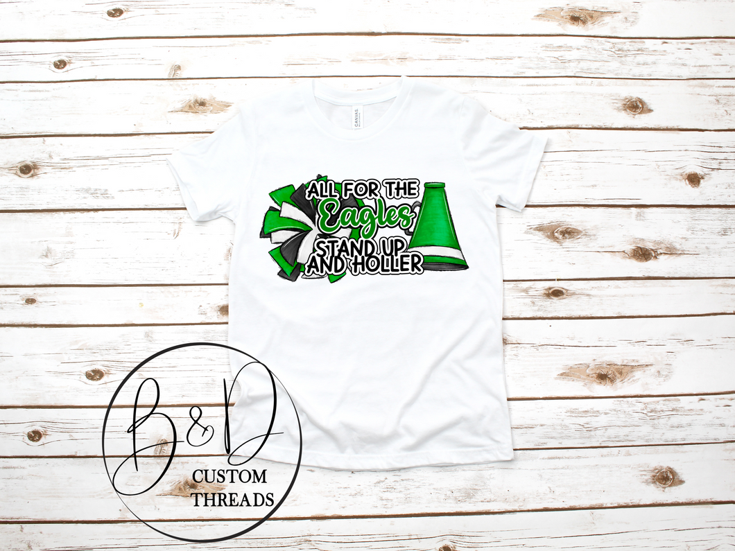 All for the Eagles (green)