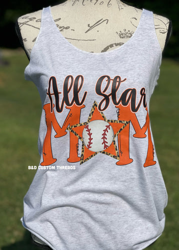 All Star Mom tank