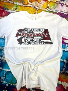 All for the roughnecks (maroon)