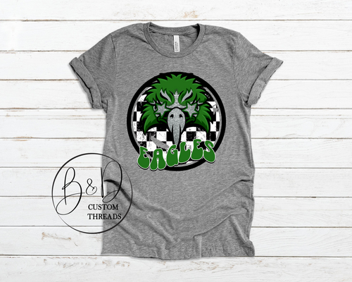 Eagles- preppy - green