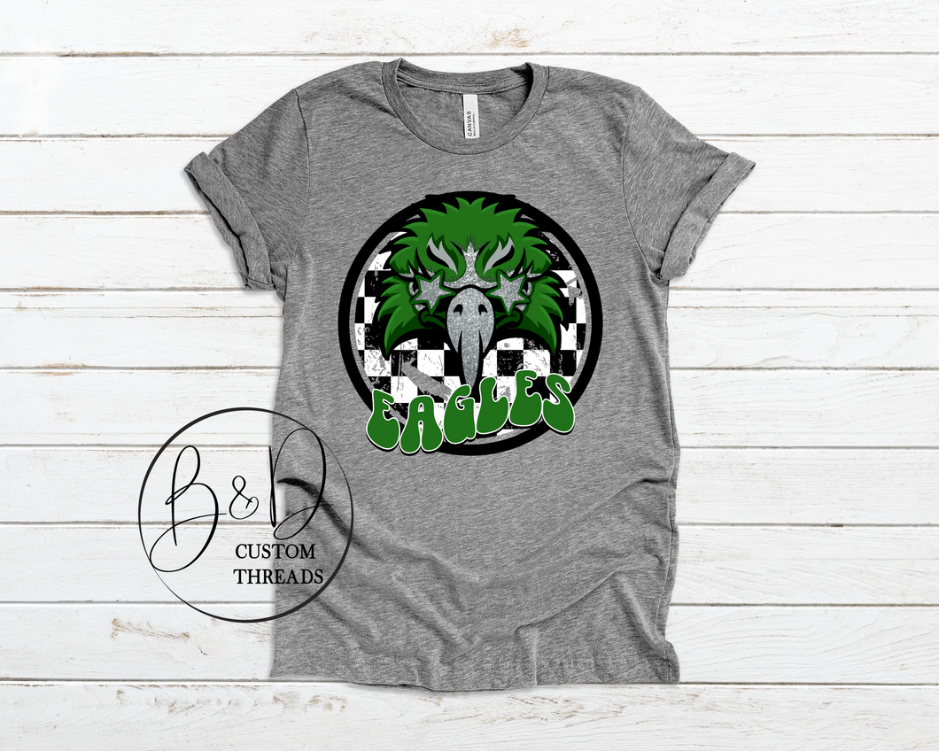 Eagles- preppy - green