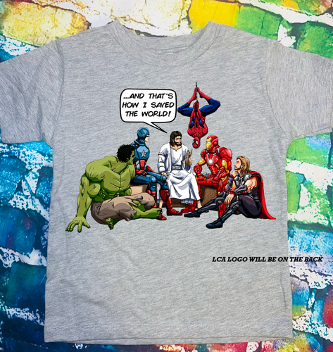 LCA- Jesus superhero
