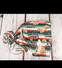 Load image into Gallery viewer, I ate Santa’s cookies topknot -