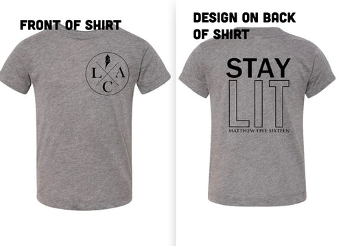 LCA tees- front and back prints