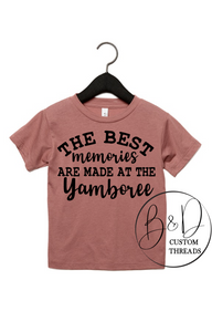 The best memories are made at the yamboree