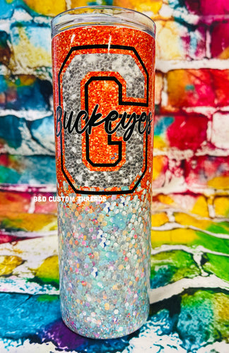 Gilmer buckeyes  tumbler