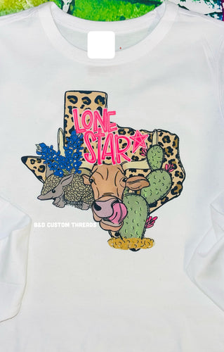 Lone star Texas-  (short sleeve tee)