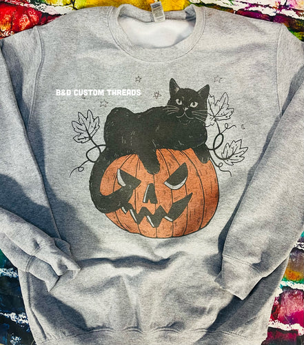 Black cat - SWEATSHIRT
