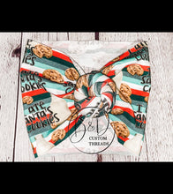 Load image into Gallery viewer, I ate Santa’s cookies topknot -